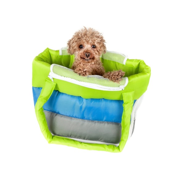 Pet Life Tri-Coloured Insulated Pet Carrier - Picture 3 of 3